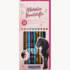 Metallic-Buntstifte-Pferdefreunde