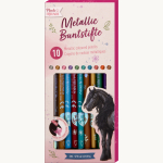 Metallic-Buntstifte-Pferdefreunde