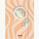 Sammel-/Gummizugmappe A3 Karton Happy Hippie