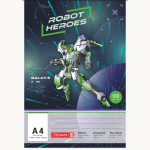 Malblock A4 100g/m2 75Bl Robot Hero