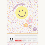 Malblock A4 100g/m2 75Bl Happy Hippie
