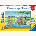 Tierkinder 2x12 Teile