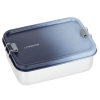Lunchbox Metall dkl.blau/hellblau