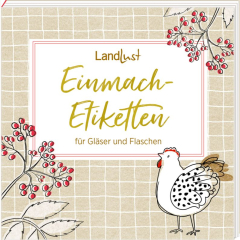 Etikettenbüchlein - Einmach-Etiketten LandLust