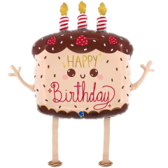 Folienballon Walker Torte