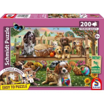 Gartenpicknick für Hunde 200 Teile