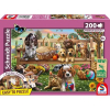 Gartenpicknick für Hunde 200 Teile
