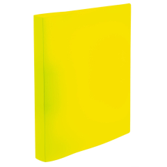 Ringmappe A4 PP Neon gelb