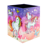 Papierkorb 15l eckig Einhorn