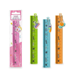 ABC Lineal mit Anhänger 15cm sortiert