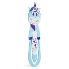 flexilight LED-Leselampe Einhorn blau