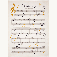 Geschirrtuch für Elise - All about music