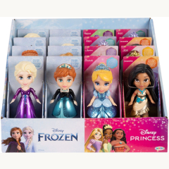 Frozen u. Princess Minipuppen,sort.Dpy