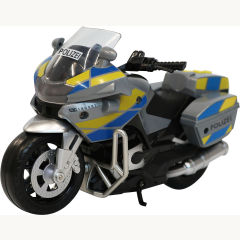 SpeedZone Polizeimotorrad 18cm, L&S,Freilauf
