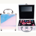 Kosmetikkoffer silber holografisch mini