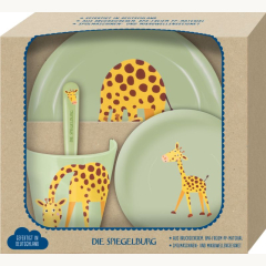 Geschirr Geschenkset Giraffe- Freche Rasselbande