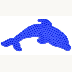 HAMA Stiftplatte Delpfin blau