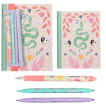 PENfection Notizbuch mit Stift Schlange