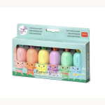 LEGAMI Mini-Textmarker Carrate team 6er Set