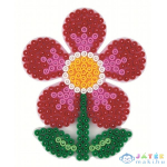 HAMA Steckplatte Blume rot