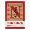Notenblock A4 10 Bl. 12System