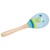 Maracas Peace blau