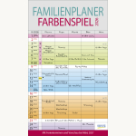Familienplaner Farbenspiel 27x46