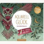 Aquarell Glück Zauberwald