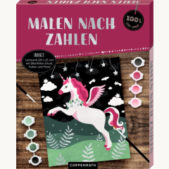 Malen nach Zahlen Einhorn