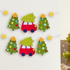 Bastelset Erstes Fädeln Filzgirlande