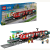 60423 City Straßenbahn mit Haltestelle