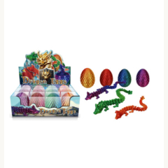 Sammelfigur Drachen-Ei 3D sortiert