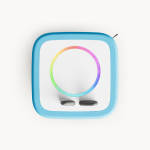 Toniebox 2 Himmelblau Starter Set Kreativ-Tonie Rot