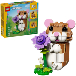 31376 Niedlicher Hamster mit Blume