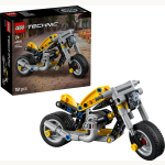 42225 Gelbes Motorrad