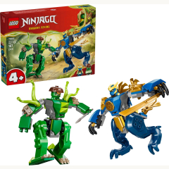 71853 Duell mit Jays Drachen-Mech