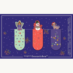 Magnetlesezeichen Weihnachtszauber