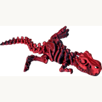 Kristalltier T-Rex Skelett
