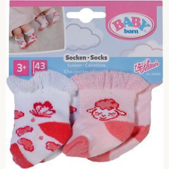 BabyBorn Socken Lamm sort.
