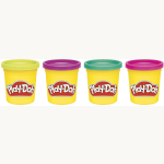 PLAY Doh Kräftige Farben 4er-Pack