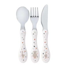 LÄSSIG Kinderbesteck Schaf/Gans
