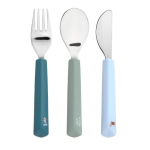 LÄSSIG Kinderbesteck Silikon Dog