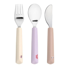 LÄSSIG Kinderbesteck Silikon Cat