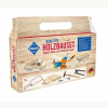 Holzbauset Vollholz 25 Teile Werkzeug natur