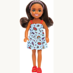 Barbie Chelsea Puppen sort.