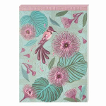 Block A5 tropical Birds light