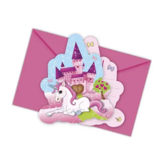 Einladungskarten Einhorn