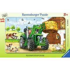 Rahmenpuzzle Bauernhof 15Teile