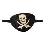 Piraten Augenklappe schwarz