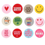 Filz Magnet sortiert